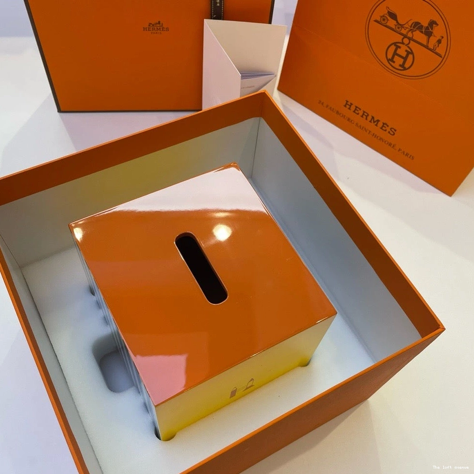 HERMES BOX TISSUE EPOPEE 0815